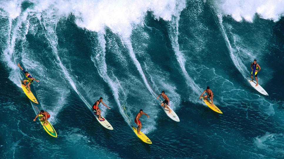 surf hawaii - surfboards photo