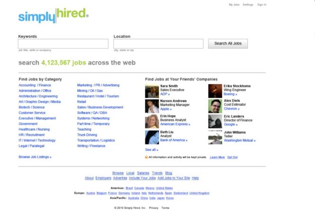 Simply Hired Job Search Review