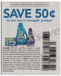 Snuggle Coupons