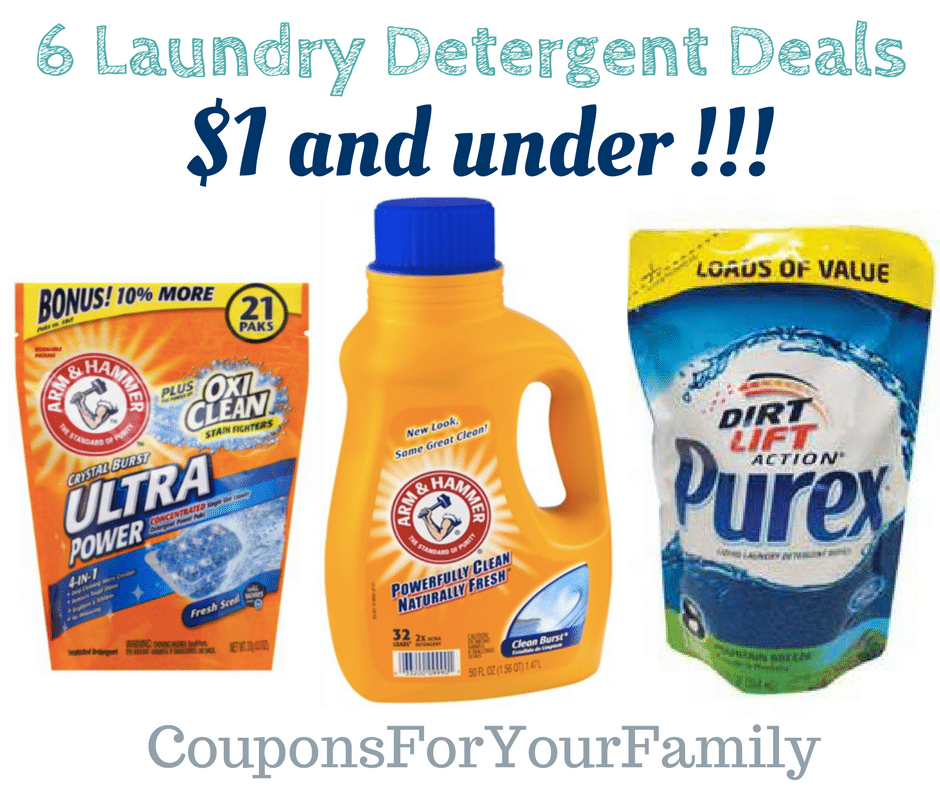 Laundry Soap Coupons